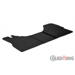 Original Gledring Passform Fußmatten Gummimatten 3 Tlg. - Iveco Daily Cargo 2006-2014